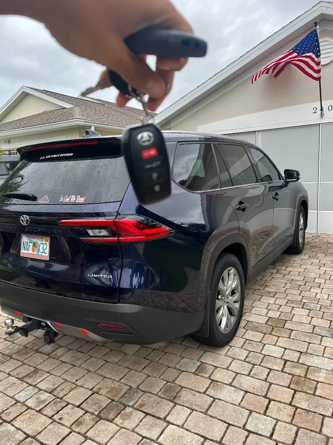 Toyota SUV key fob replacement from our locksmith work archive