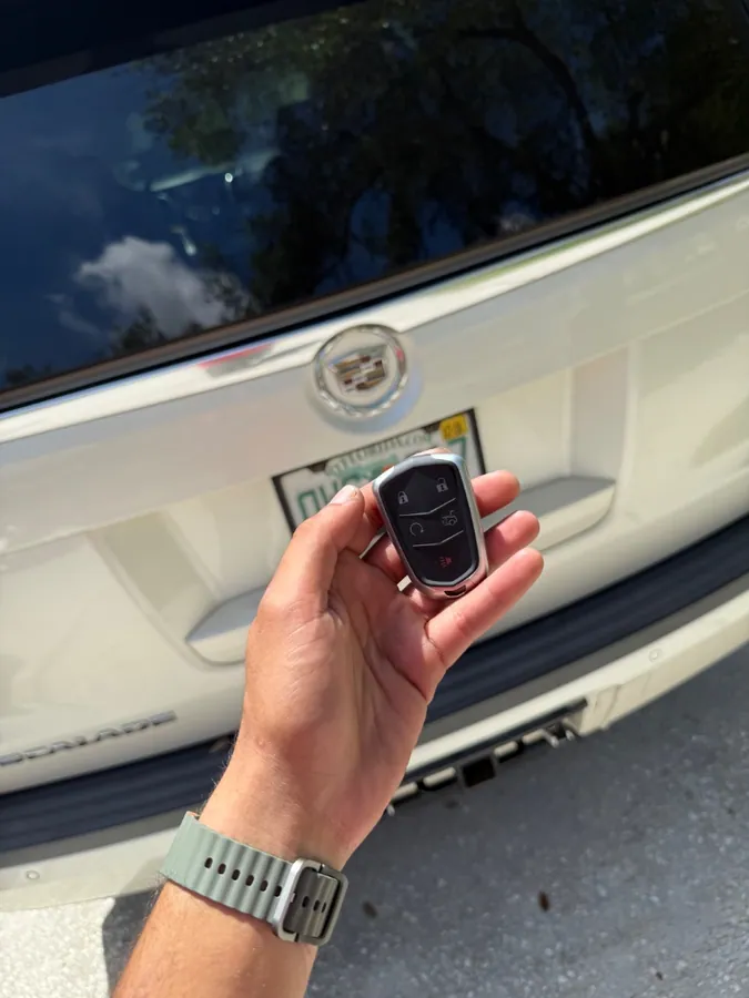 Cadillac Escalade key programming from our locksmith work archive